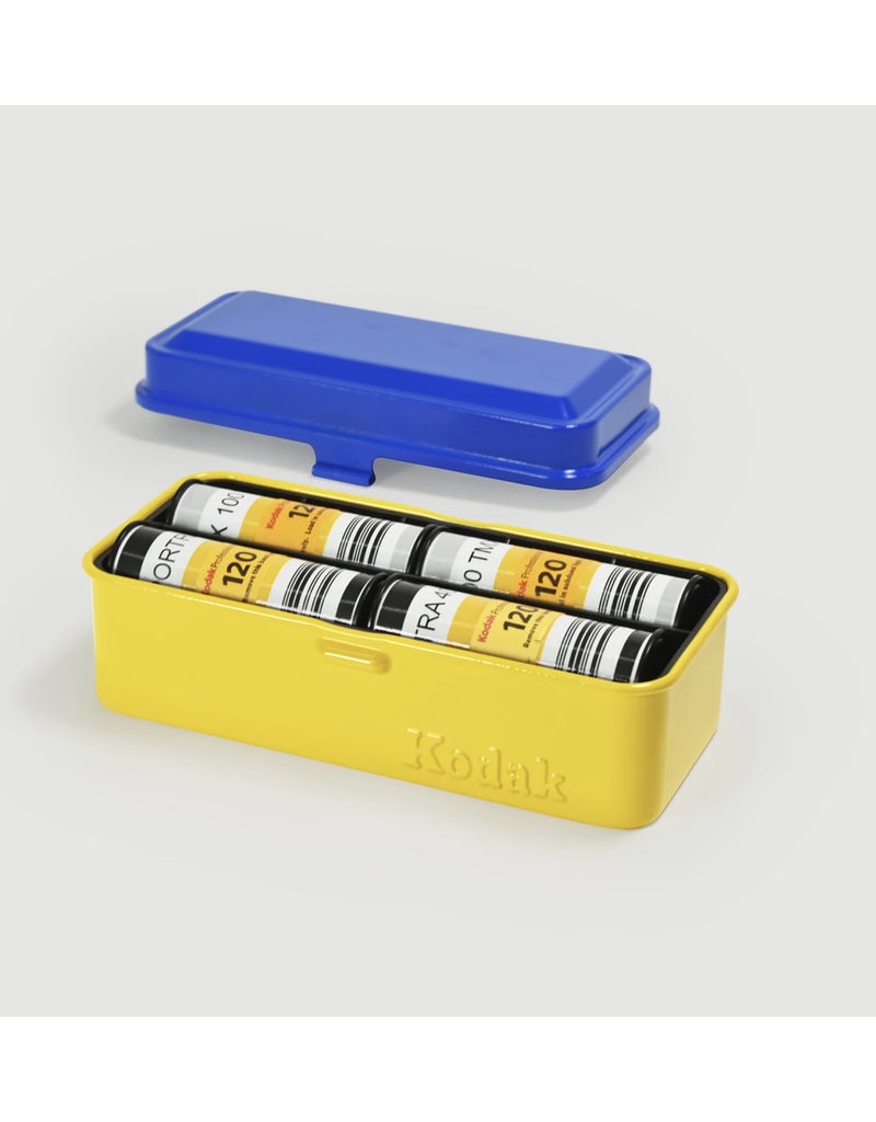 Kodak KODAK FILM CASE 120/35MM (Blue Lid/Yeloow Body)