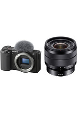 Sony Sony ZV-E10 Mirrorless Camera with 10-18mm f/4 Lens Kit (Black)