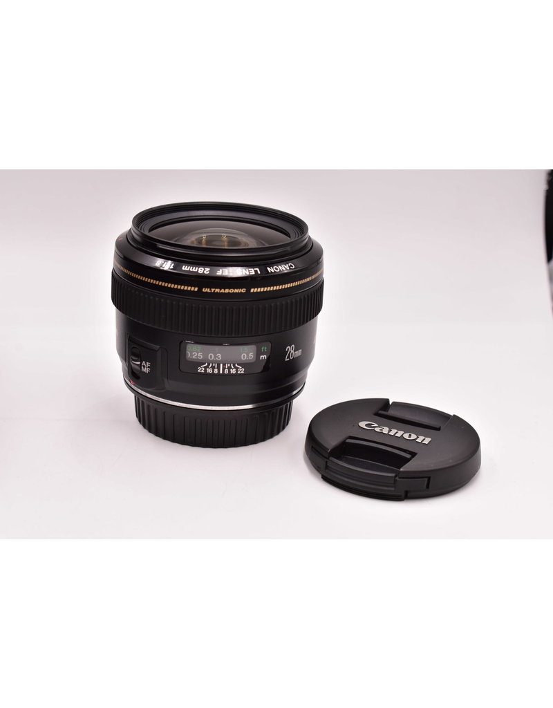 Canon Pre-Owned Canon EF 28mm F1.8 Lens USM