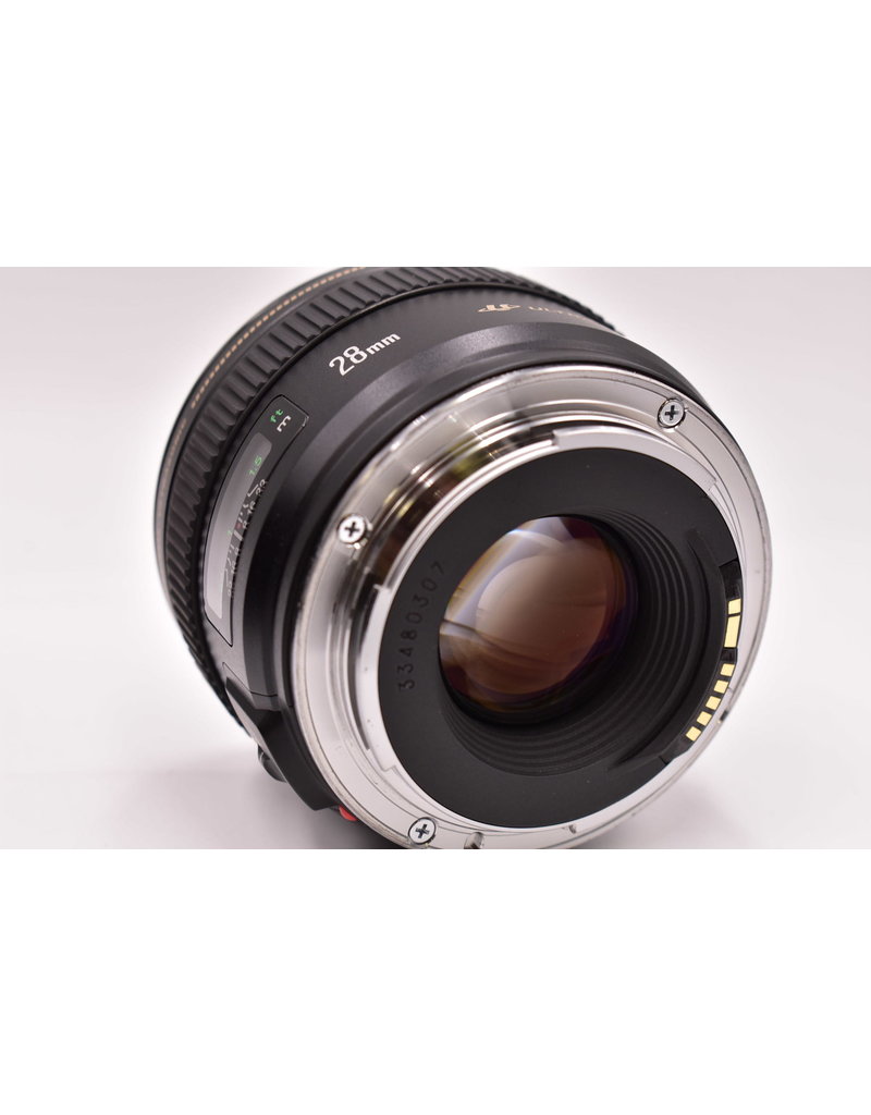 Canon Pre-Owned Canon EF 28mm F1.8 Lens USM