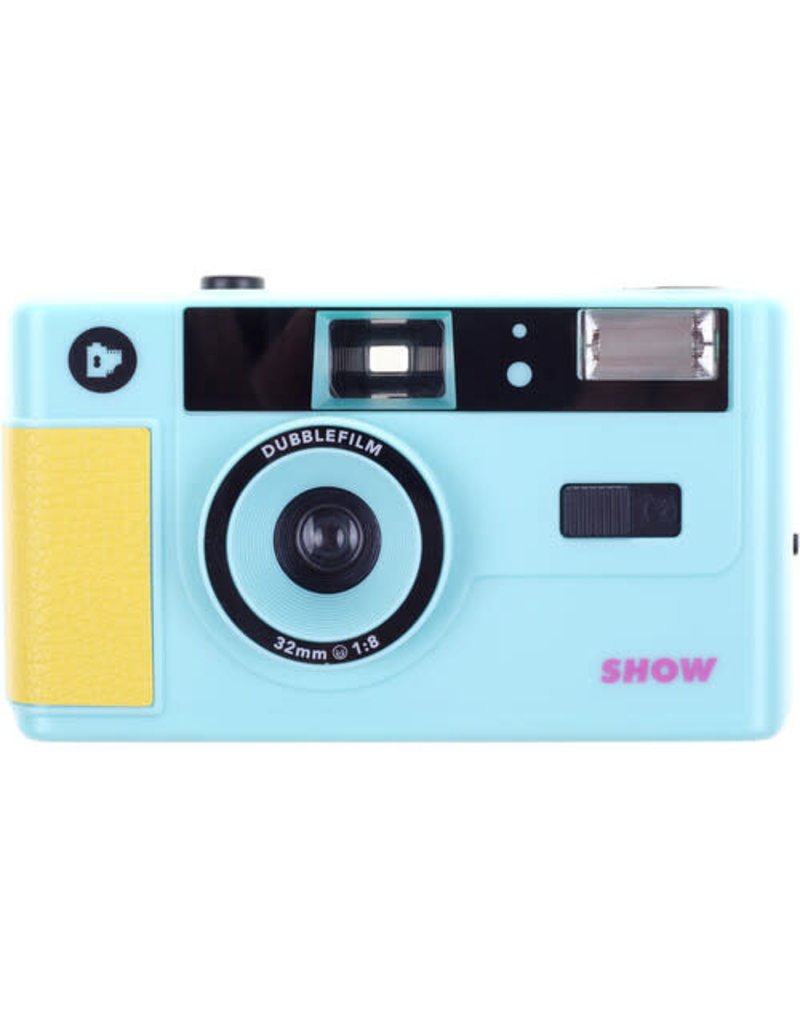 dubblefilm dubble film SHOW 35mm Reusable Camera (Turquoise)