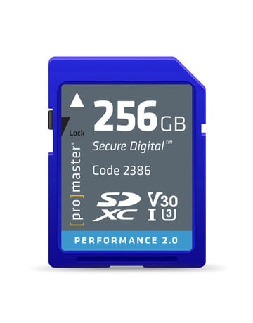 Promaster SDXC 256GB Performance 2.0