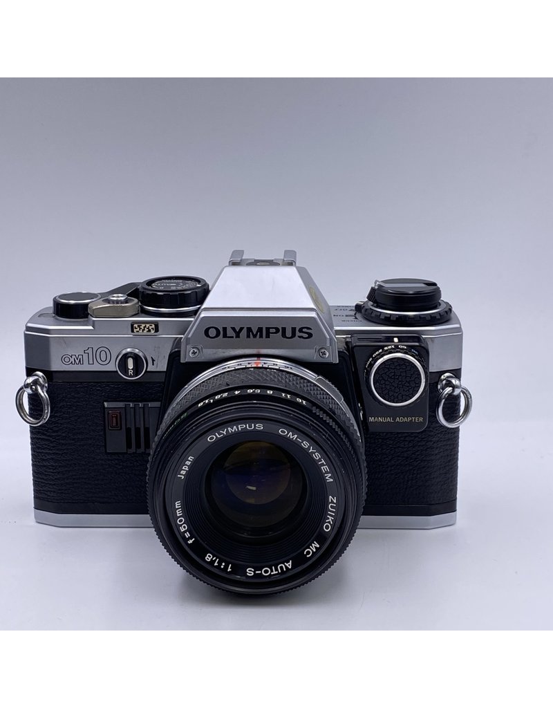 Olympus Pre-Owned Olympus OM10 With 50mm f1.8 W/O Manual Adapter