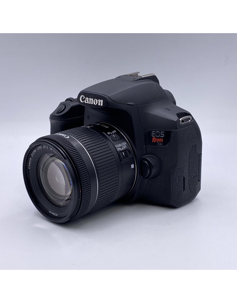 Canon Pre-Owned Canon Canon Rebel T8i With 18-55mm IS STM