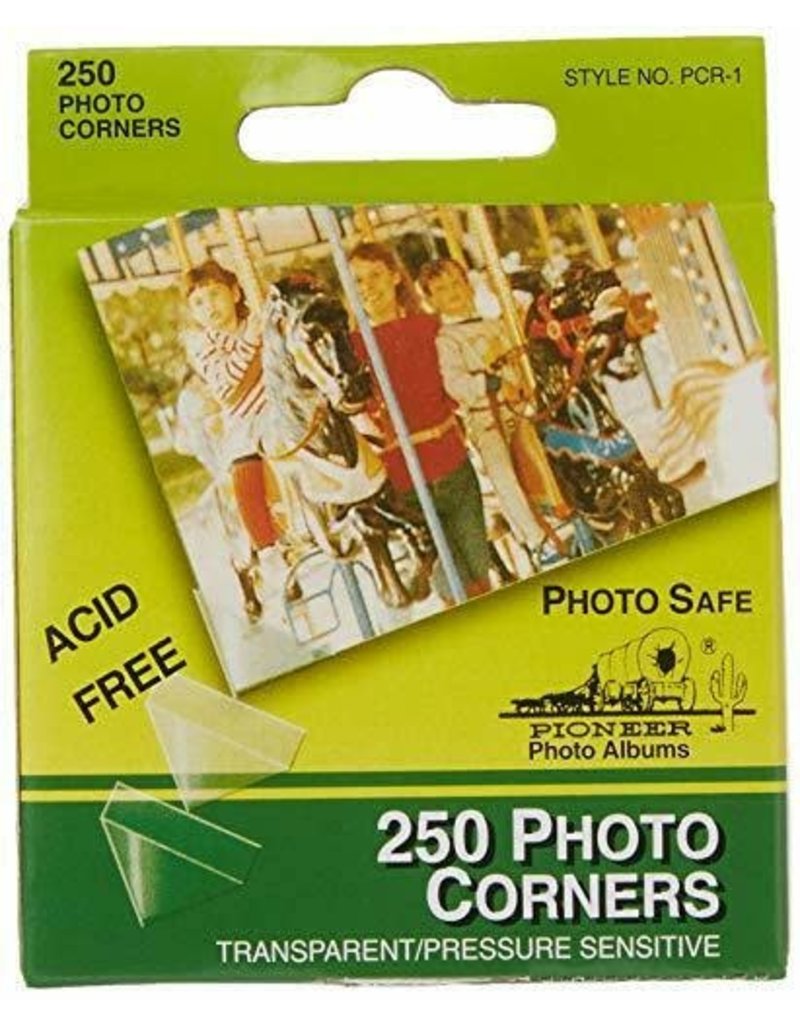 Pioneer Clear Photo Corners - Tuttle Cameras