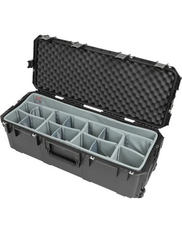 SKB SKB iSeries 3613-12 Case with Think Tank Lighting/Stand Dividers & Lid Foam (Black)