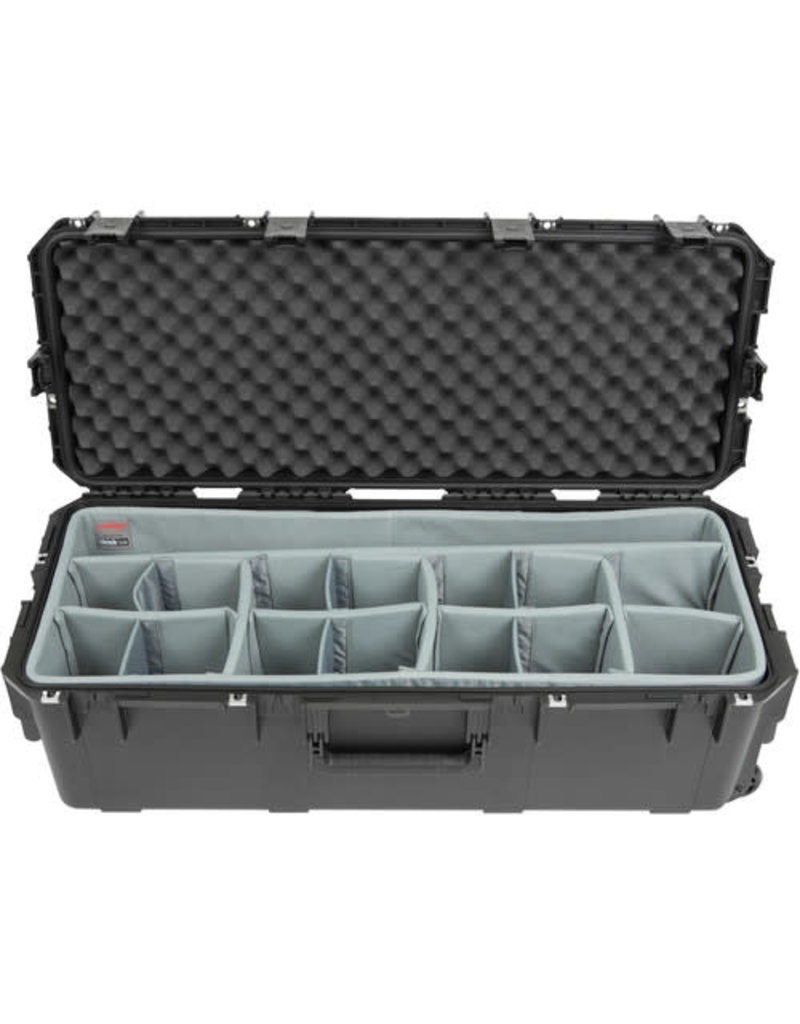 SKB SKB iSeries 3613-12 Case with Think Tank Lighting/Stand Dividers & Lid Foam (Black)