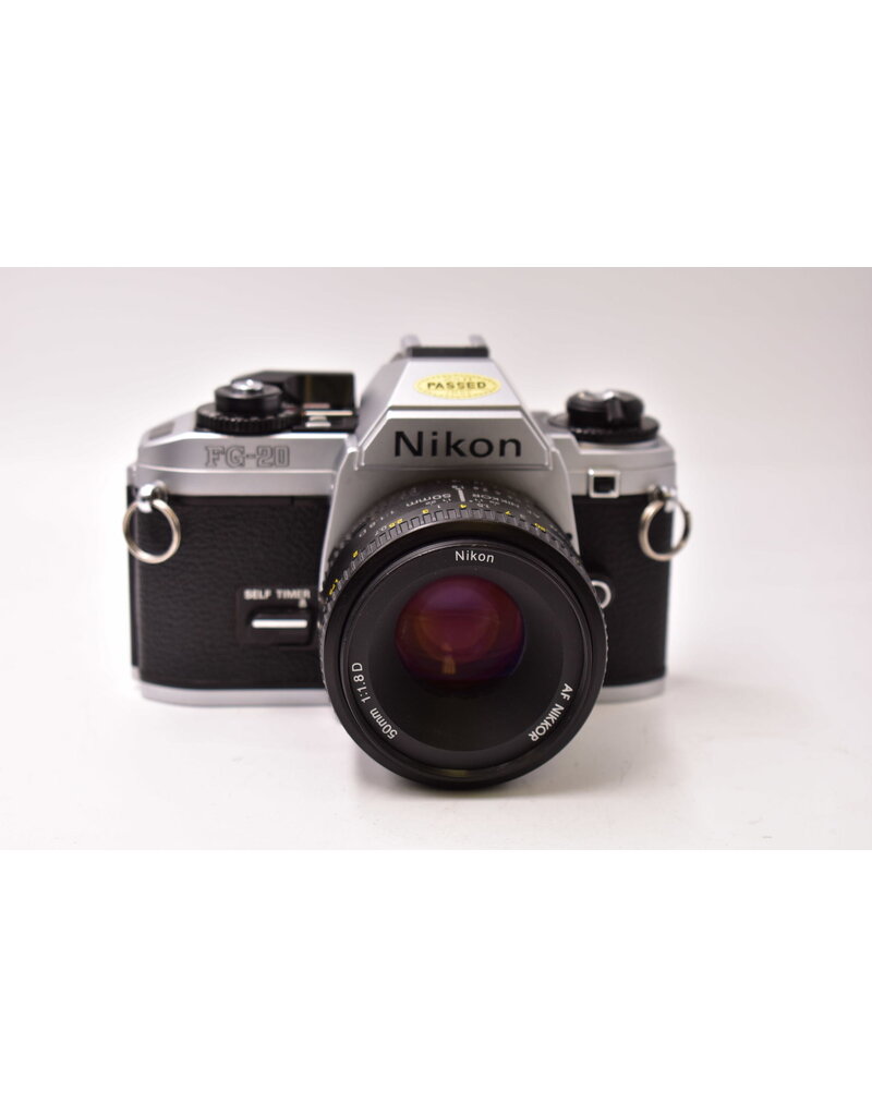 Nikon Pre-Owned Nikon FG-20 With 50mm F/1.8D
