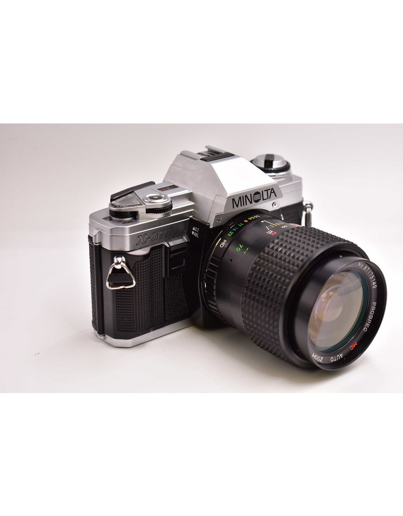 Minolta Pre-Owned Minolta X-370 With 35-70mm F3.5-4.5