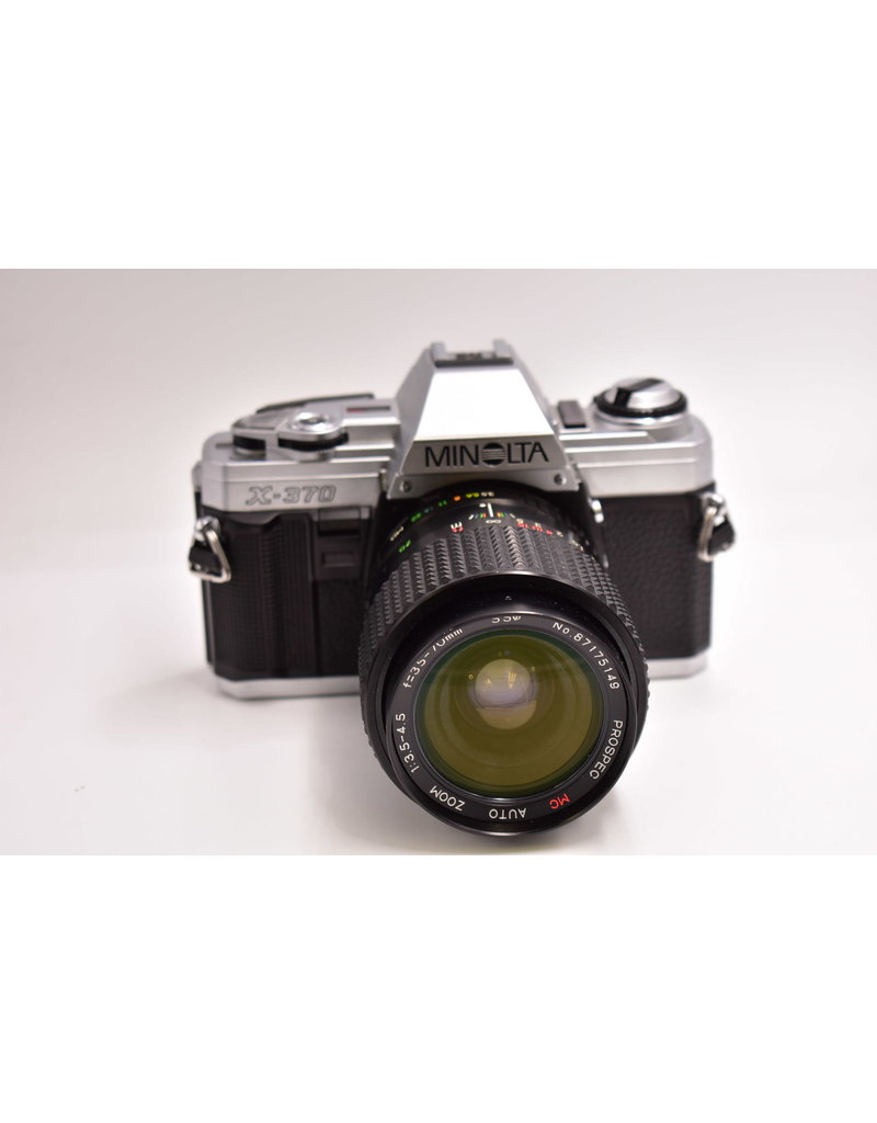 Minolta Pre-Owned Minolta X-370 With 35-70mm F3.5-4.5