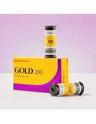 Kodak Kodak Professional Gold 200 Color Negative Film (120 Roll Film, Single Roll)