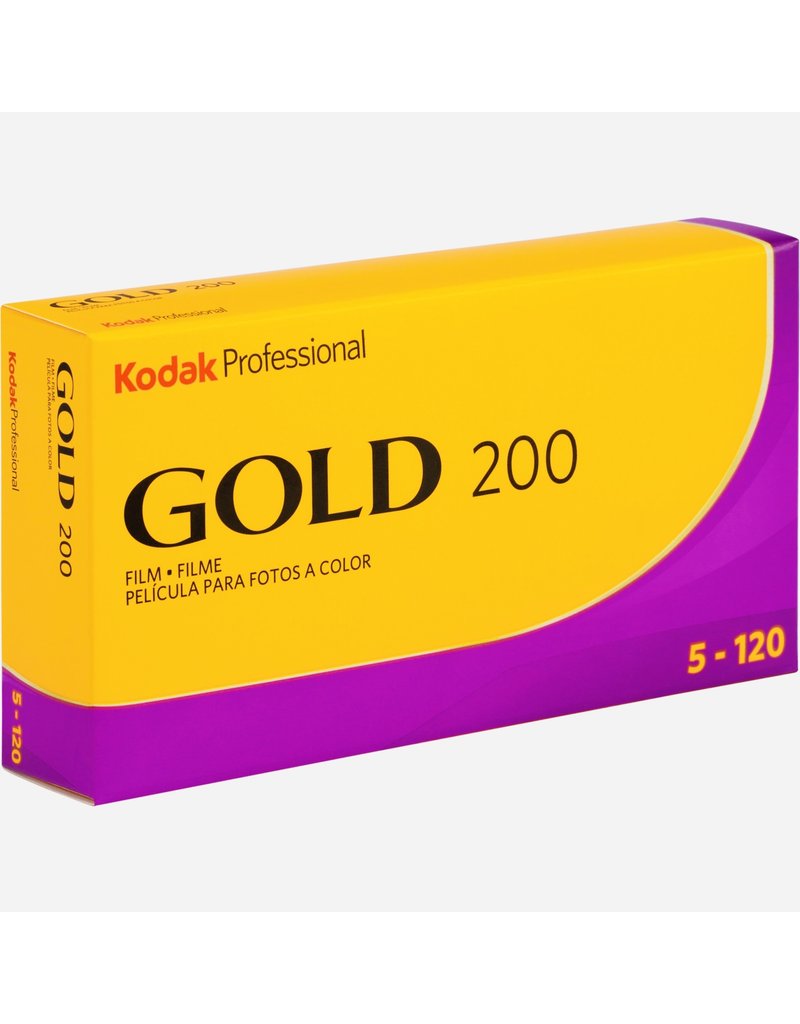 Kodak Kodak Professional Gold 200 Color Negative Film (120 Roll Film, Single Roll)