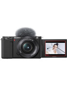 Sony Sony ZV-E10 Mirrorless Camera with 16-50mm Lens (Black)