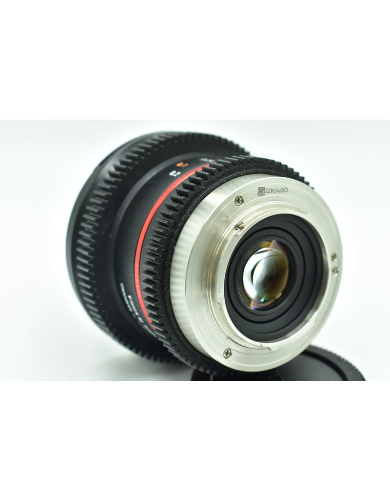 Pre-Owned Rokinon 12mm T2.2 Cine Lens for Micro Four Thirds Mount