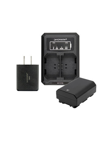 Promaster Battery & Charger Kit for Sony NP-FZ100