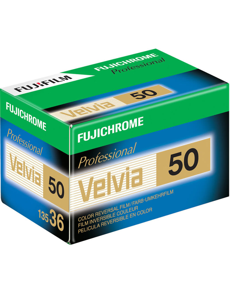 Fujifilm FujiChrome Velvia 50 35mm 36 Exposures