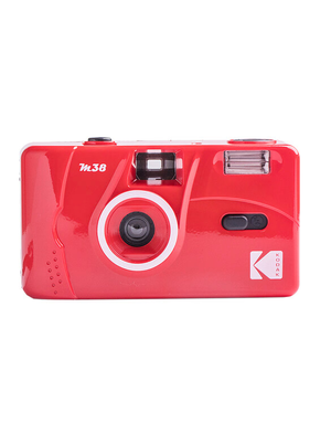 Kodak Kodak M38 35mm Film Camera with Flash Red