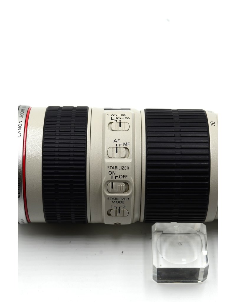 Canon Pre-Owned Canon EF 70-200mm F4L IS USM W/Hood