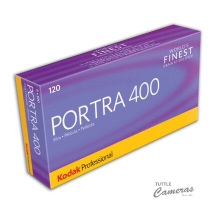 Buy Kodak Portra 400 120mm Film | Tuttle Cameras - Tuttle Cameras