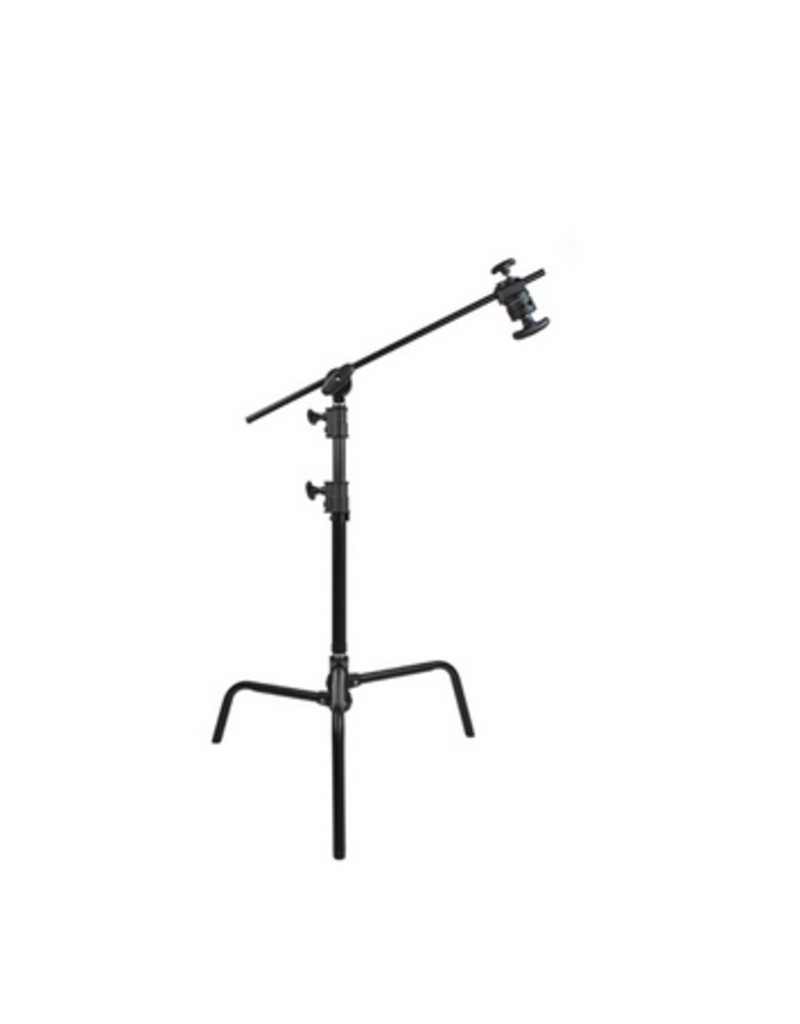 PROFESSIONAL C-STAND KIT WITH TURTLE BASE - BLACK