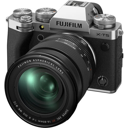 Fujifilm X-T5 XF16-80mm Kit Silver - Tuttle Cameras