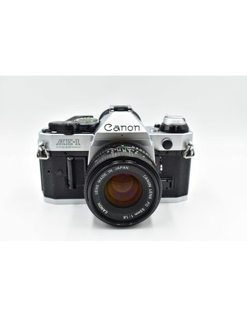 Canon Pre-Owned Canon AE-1 Program  Body w/ 50mm F1.8 FD Lens