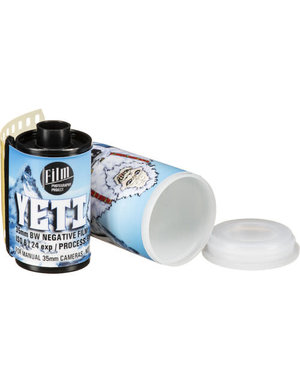 Film Photography Project FPP Yeti Black and White Negative Film (35mm Roll Film, 24 Exposures)