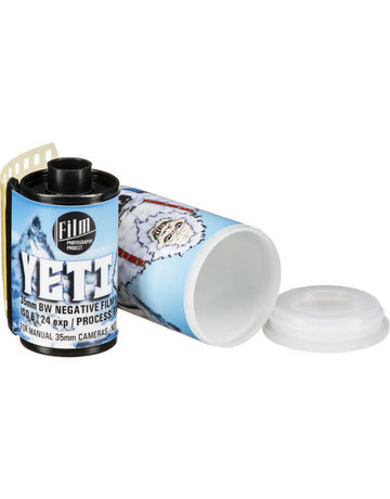 Film Photography Project FPP Yeti Black and White Negative Film (35mm Roll Film, 24 Exposures)