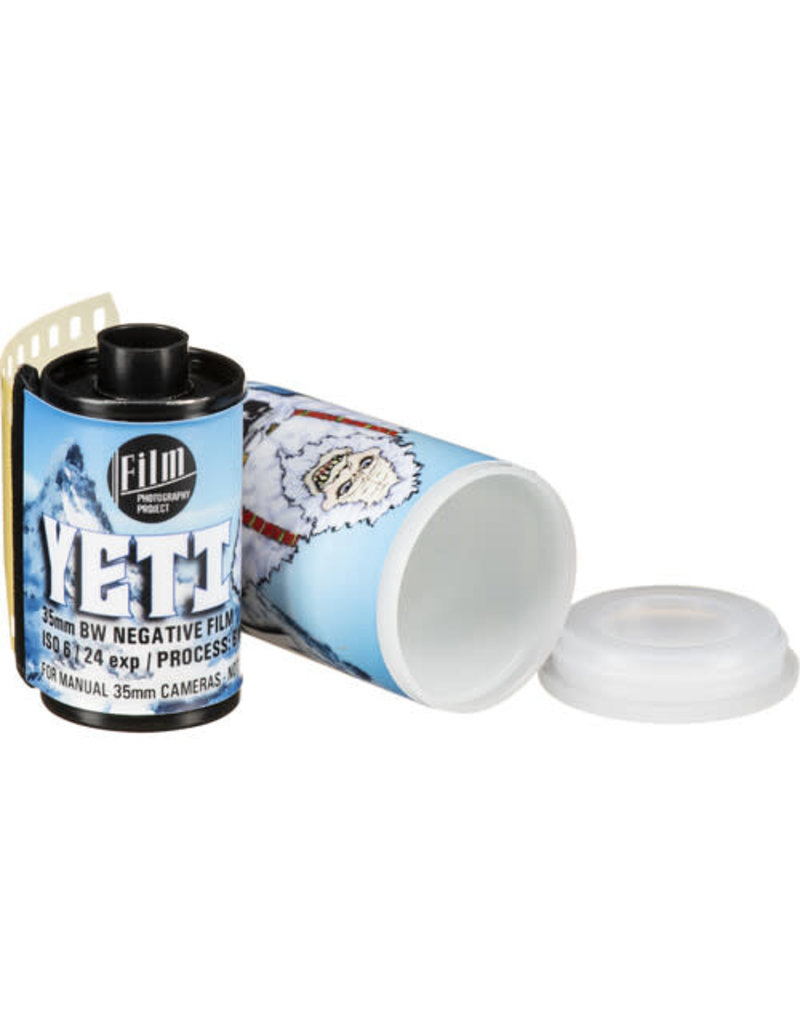 Film Photography Project FPP Yeti Black and White Negative Film (35mm Roll Film, 24 Exposures)