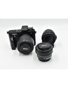 Nikon Pre-owned - Nikon 1 V1 10.1MP Mirrorless Digital Camera w/10-30mm and 30-110mm Bundle