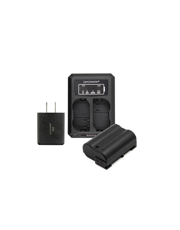 Promaster Battery & Charger Kit for Nikon EN-EL15c