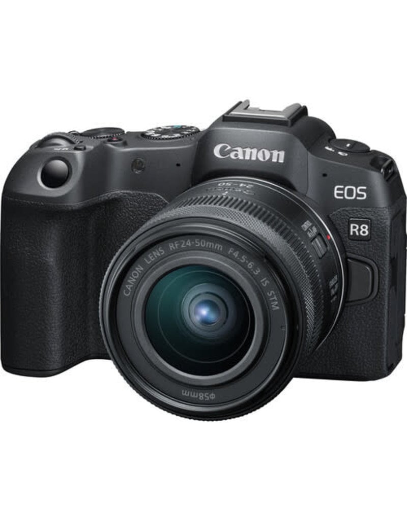 Canon Canon EOS R8 Mirrorless Camera with RF 24-50mm f/4.5-6.3 IS STM Lens
