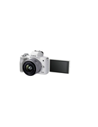 Canon Canon EOS M50 Mark II Mirrorless Digital Camera with 15-45mm Lens White