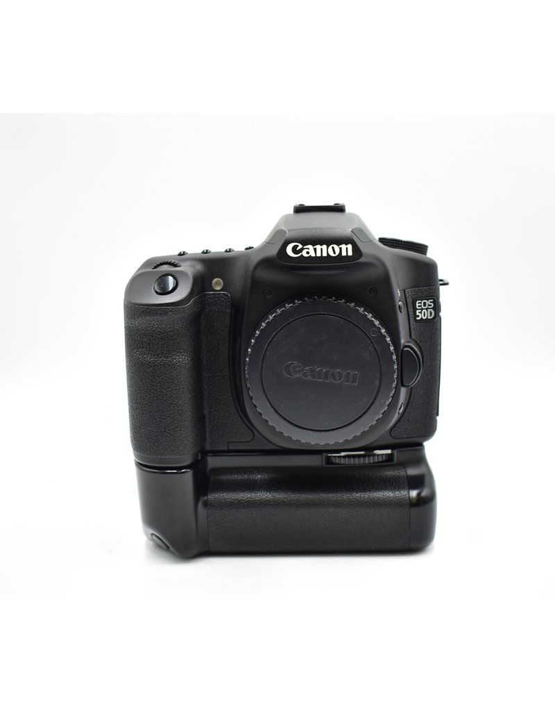 pijp 鍔 Gouverneur Pre-Owned Canon 50D Body with battery grip - Tuttle Cameras