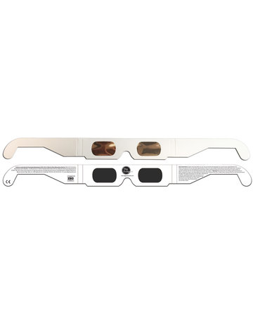 Solar Eclipse Glasses (White) 5 Pack