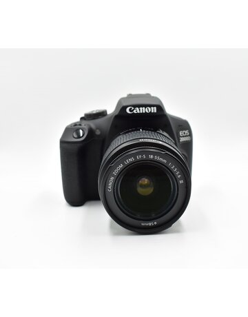 Canon Pre-Owned Canon Rebel EOS 2000D w/18-55mm