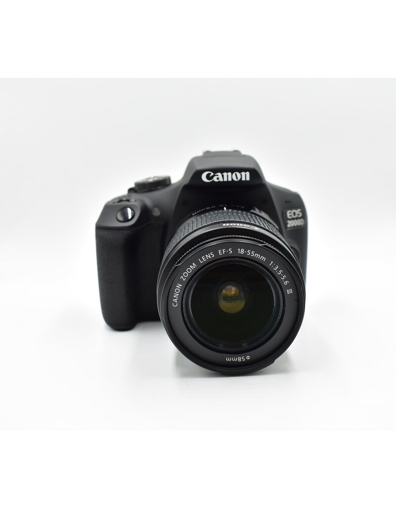 Canon Pre-Owned Canon Rebel EOS 2000D w/18-55mm