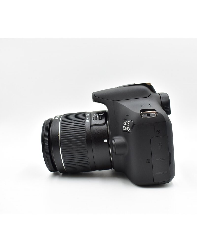 Canon Pre-Owned Canon Rebel EOS 2000D w/18-55mm
