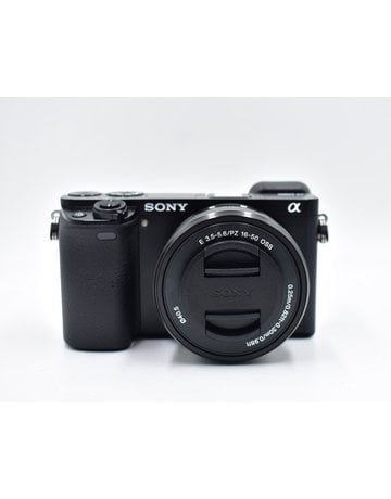 Sony Pre-Owned Sony A6000 Black With 16-50mm F3.5