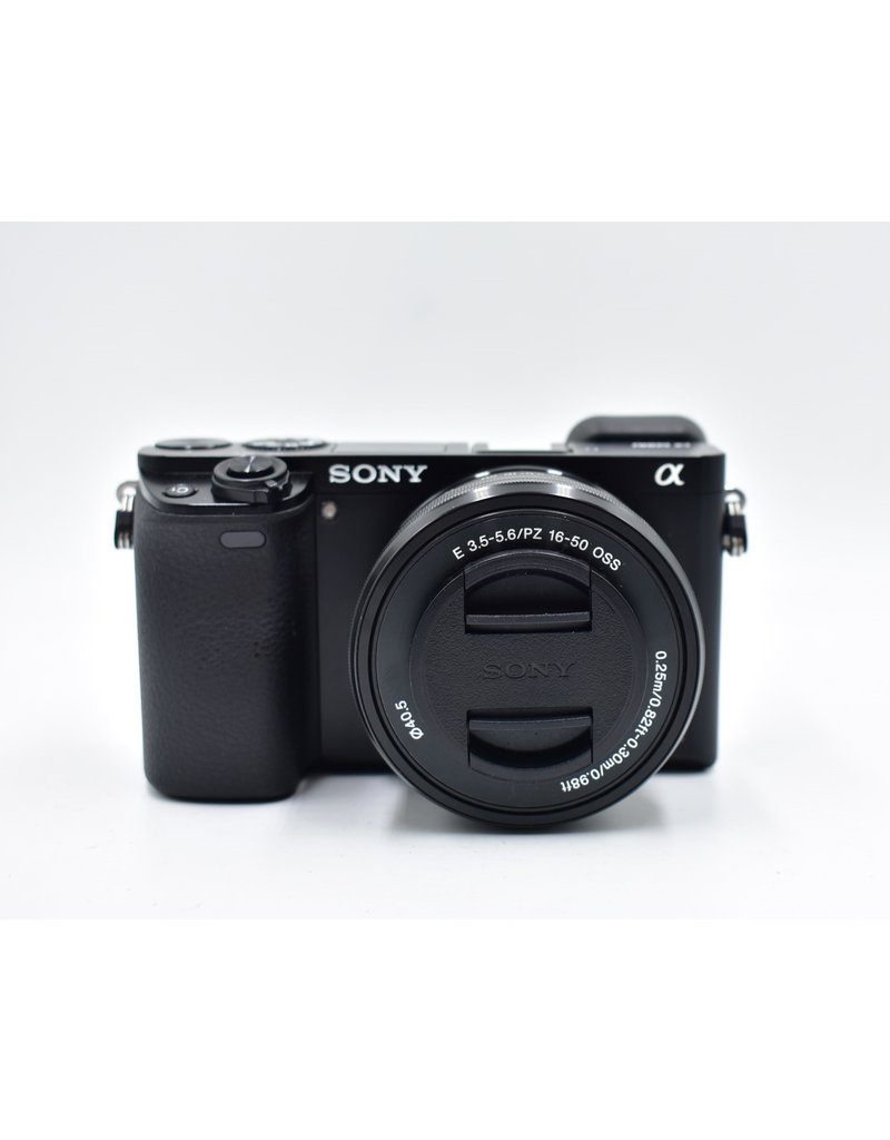 Sony Pre-Owned Sony A6000 Black With 16-50mm F3.5