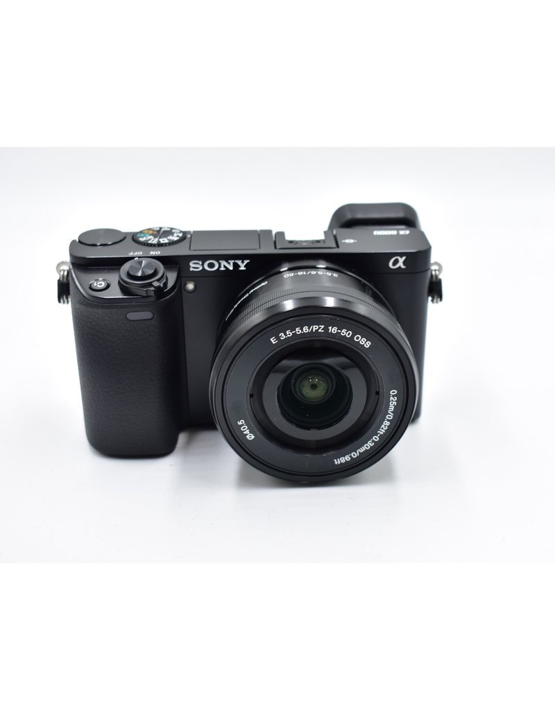 Sony Pre-Owned Sony A6000 Black With 16-50mm F3.5