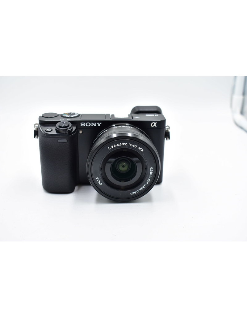 Sony Pre-Owned Sony A6000 Black With 16-50mm F3.5