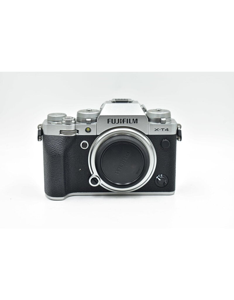 Fujifilm Pre-Owned Fuji X-T4 Body Silver