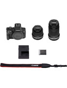 Canon Canon EOS R100 Mirrorless Camera with 18-45mm and 55-210mm Lenses Kit