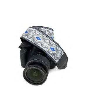 Perri's Camera Strap 2in - Royal Silver