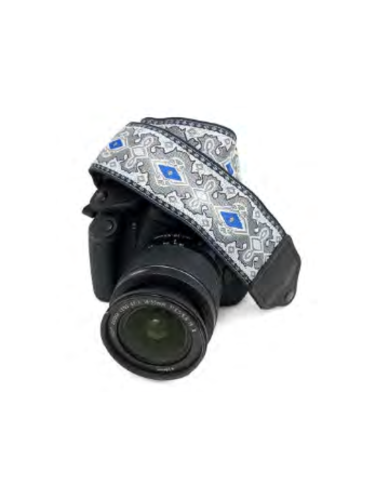 Perri's Camera Strap 2in - Royal Silver