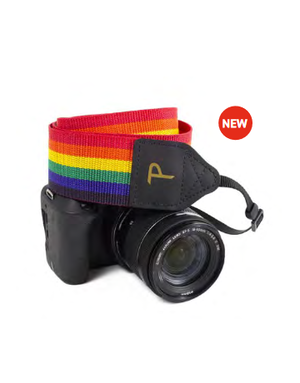 Perri's Corp Perri's Camera Strap 2in - Rainbow