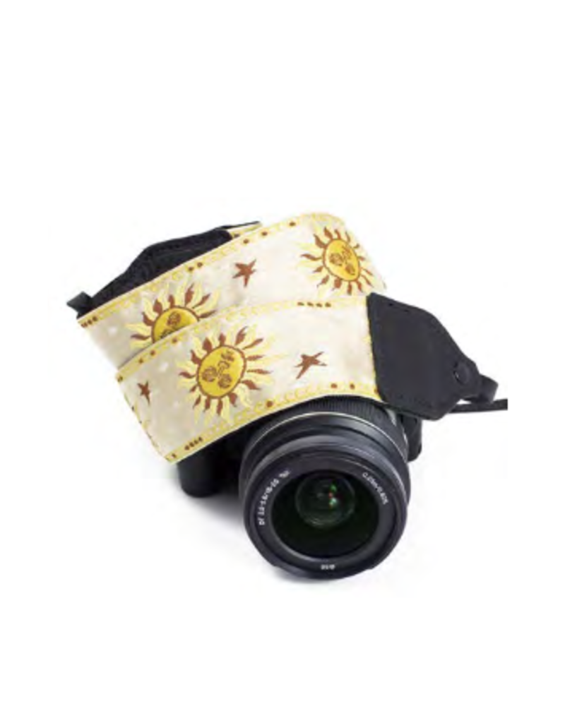 Perri's Corp Perri's Camera Strap 2in - Gold Suns