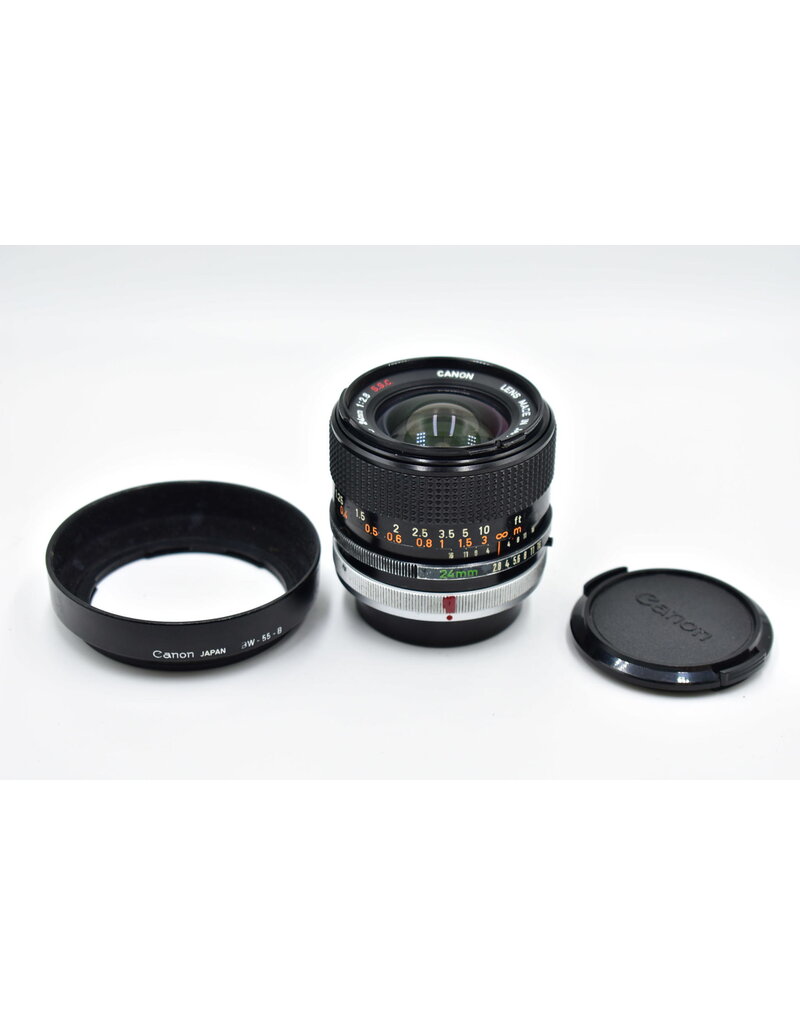 Pre-Owned Canon 24mm F2.8 FD - Tuttle Cameras