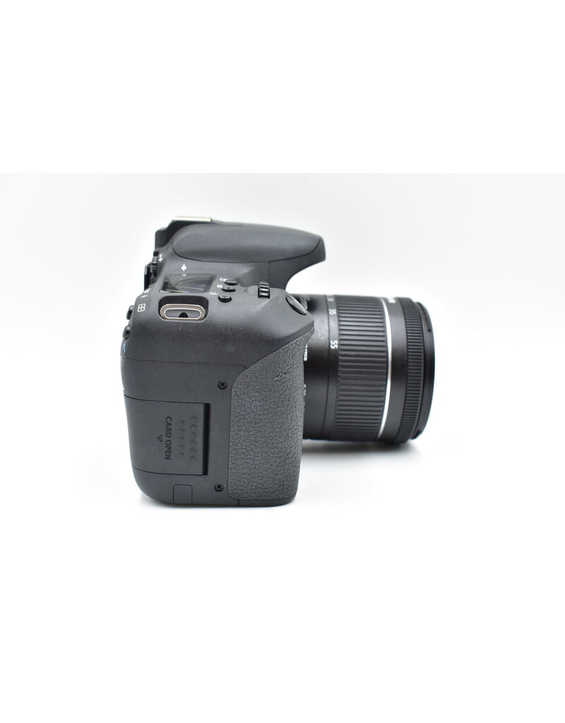 Canon Pre-Owned Canon EOS 77D W/18-55 F3.5 Lens  {24.2MP}